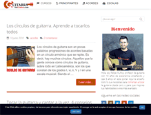 Tablet Screenshot of guitarrasinlimites.com
